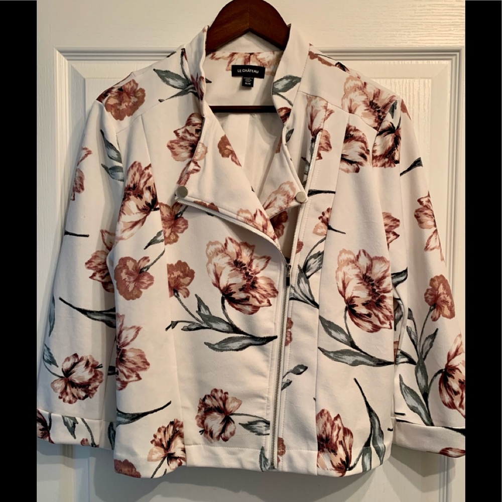 ‘LeChateau’ Floral Jacket / Blazer